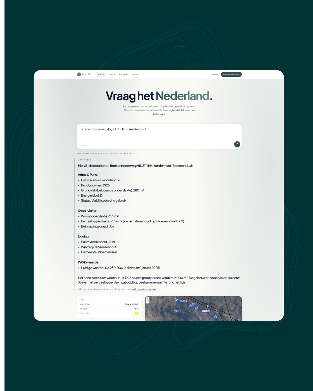 Geospatial-AI 🤝 perceel-meten.nl